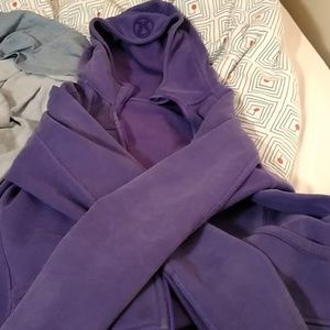 Lululemon purple zip up hoodie